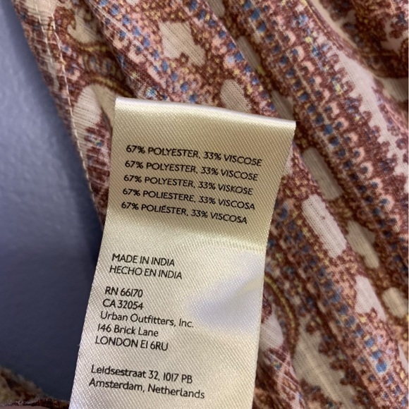 Free People We The Free Your Twisted Tank Top in Tea Combo - Size XS - Picture 6 of 6